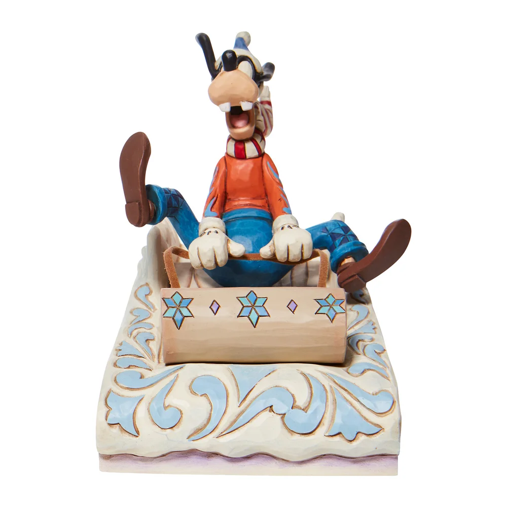 Disney Traditions Goofy Sledding Image 1
