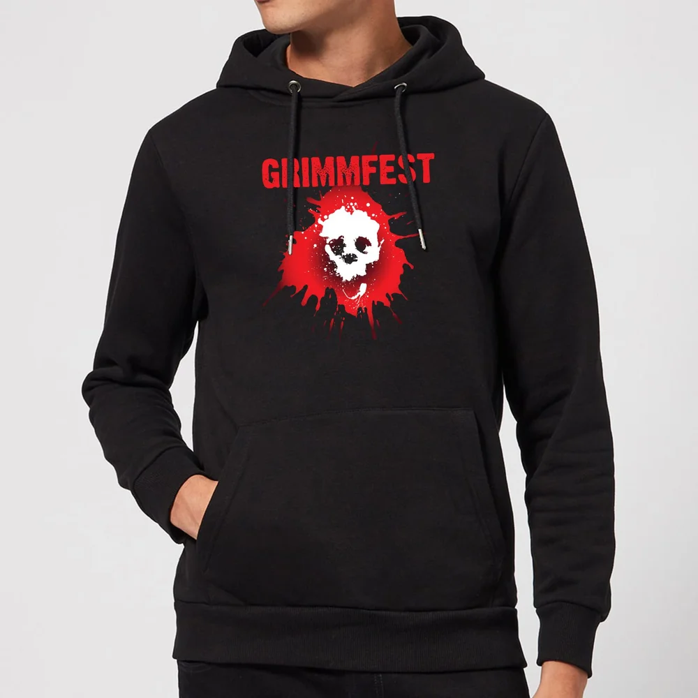 Grimmfest Logo Hoodie - Black - S Image 1