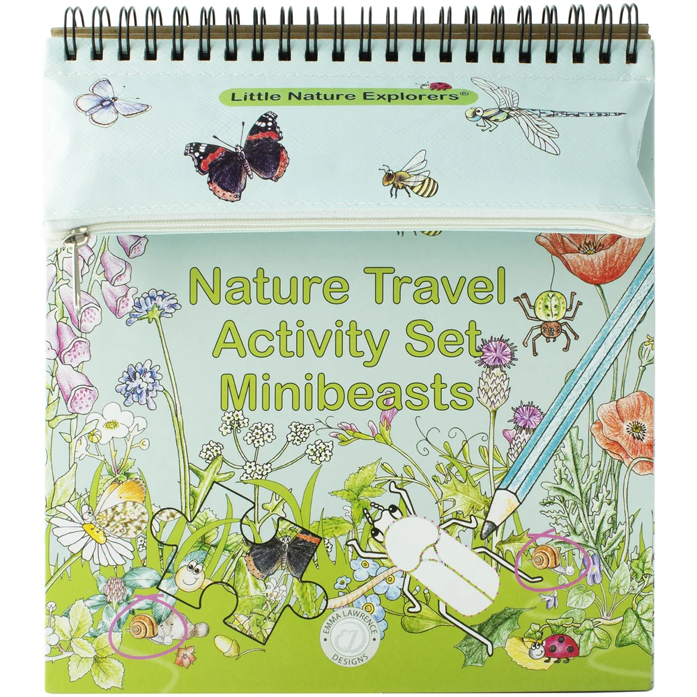 Little Nature Explorers - Travel Activity Set Minibeasts Image 1
