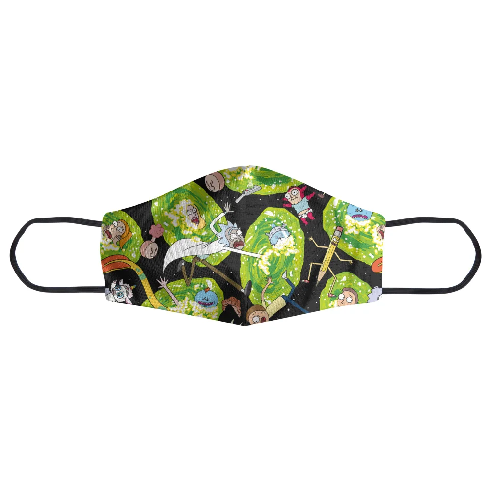 Rick And Morty Portal Face Mask - S Image 1