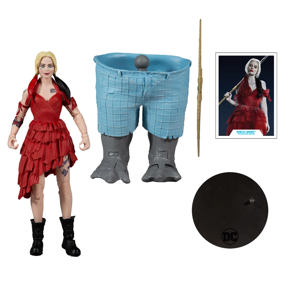 McFarlane DC Comics Suicide Squad Movie 7" Build-A-Figure - Harley Quinn Image 1