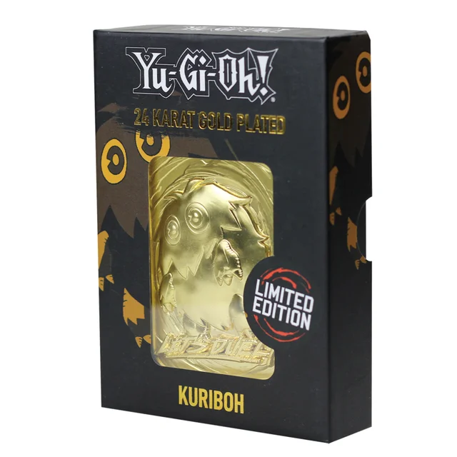 24K Gold plated Yu-Gi-Oh! Kuriboh Card