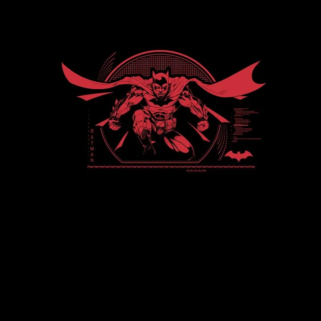 Batman Scanner Unisex T-Shirt - Black