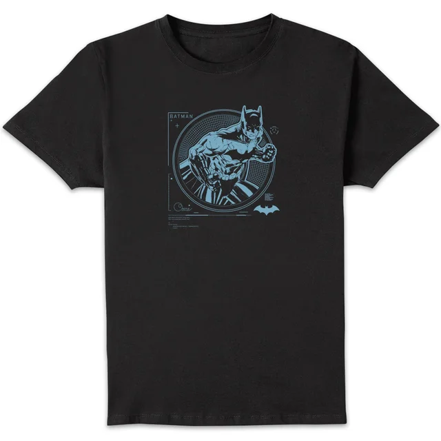 Batman Target Screen Unisex T-Shirt - Black