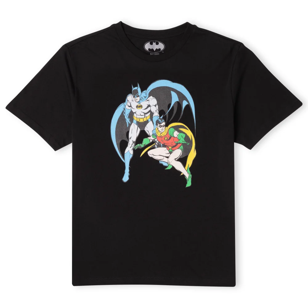 DC Batman & Robin Kids' T-Shirt - Black - 3-4 Years Image 1