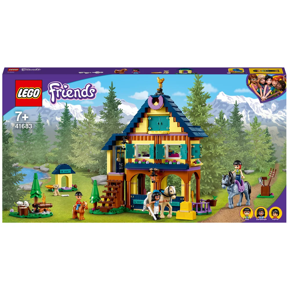 LEGO Friends Forest Horseback Riding Center Set (41683) Image 1