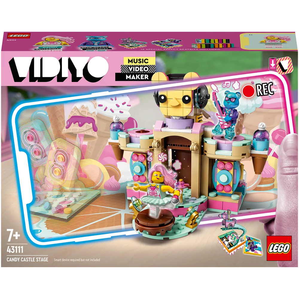 LEGO VIDIYO Candy Castle Stage BeatBox Video Maker Toy (43111) Image 1