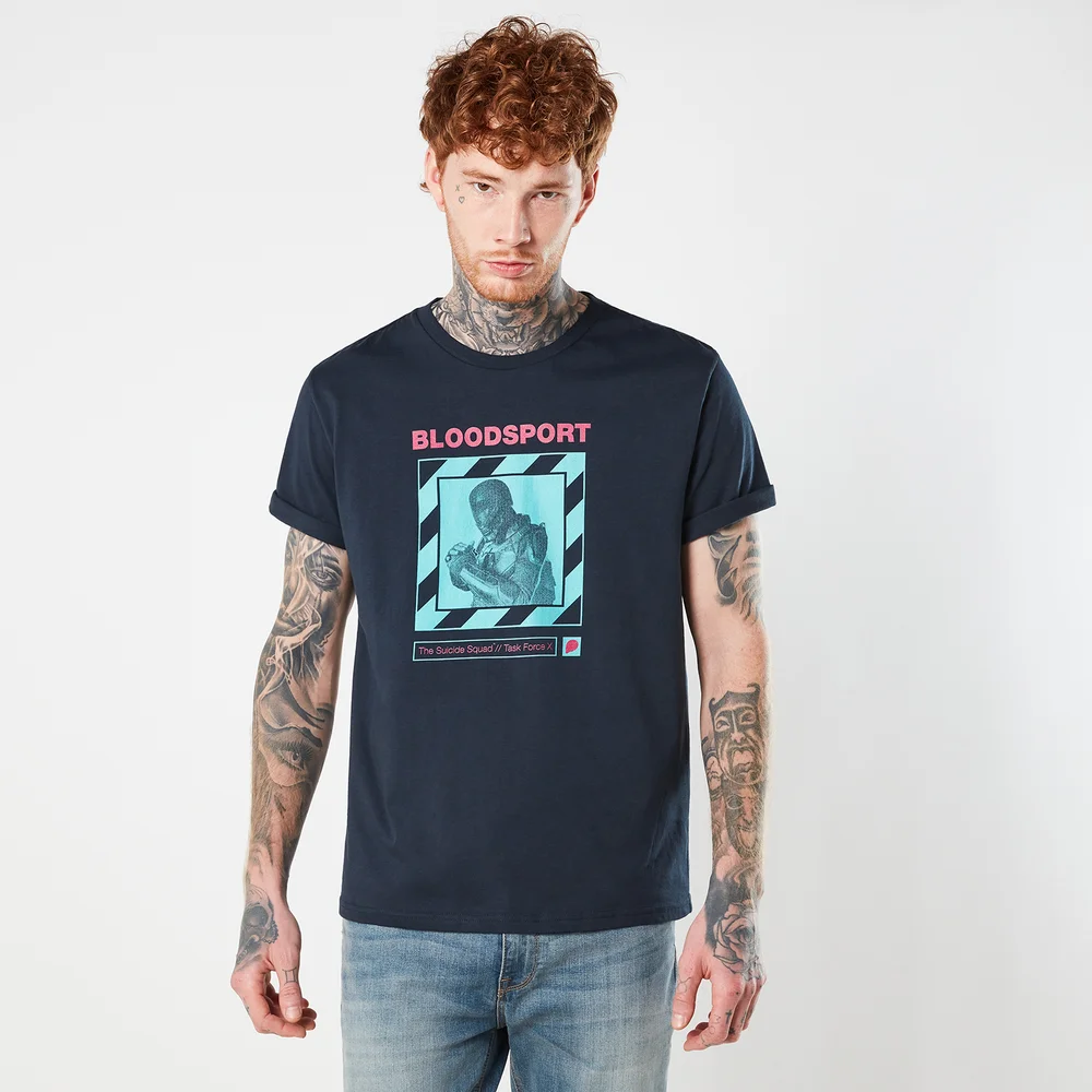 Suicide Squad Bloodsport Unisex T-Shirt - Navy - S Image 1