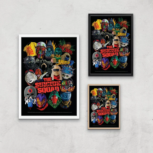 Suicide Squad Poster Giclee Art Print