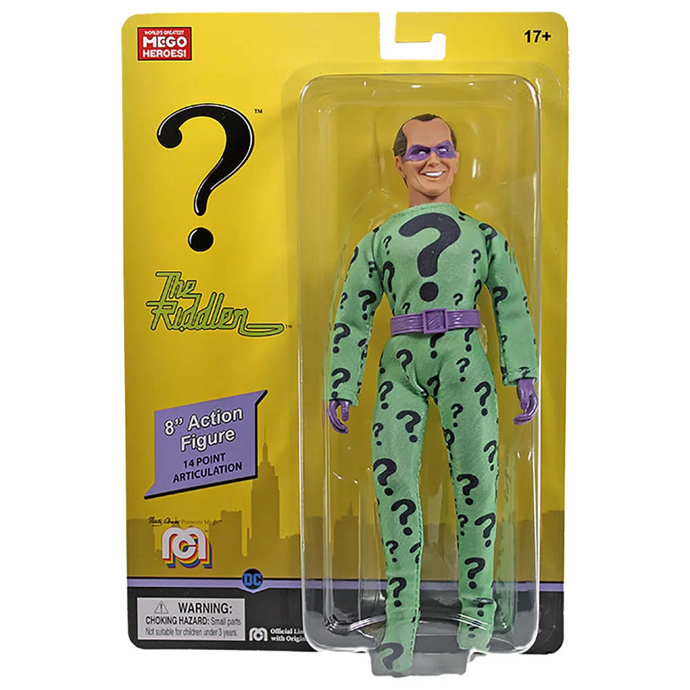 Mego 8 Inch DC Comics The Riddler Action Figure (Batman) Image 1