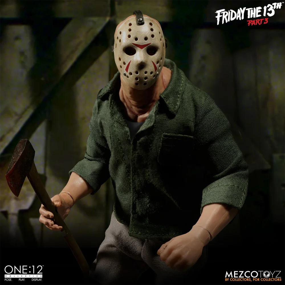 Mezco One:12 Collective Friday The 13th Part 3 Figure - Jason Voorhees Image 1