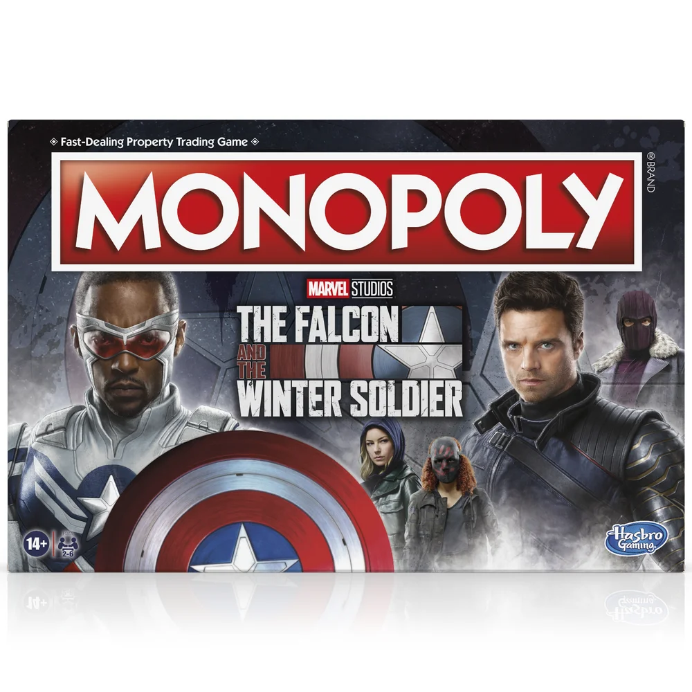 Monopoly Board Game - The Falcon and the Winter Soldier Edition Image 1
