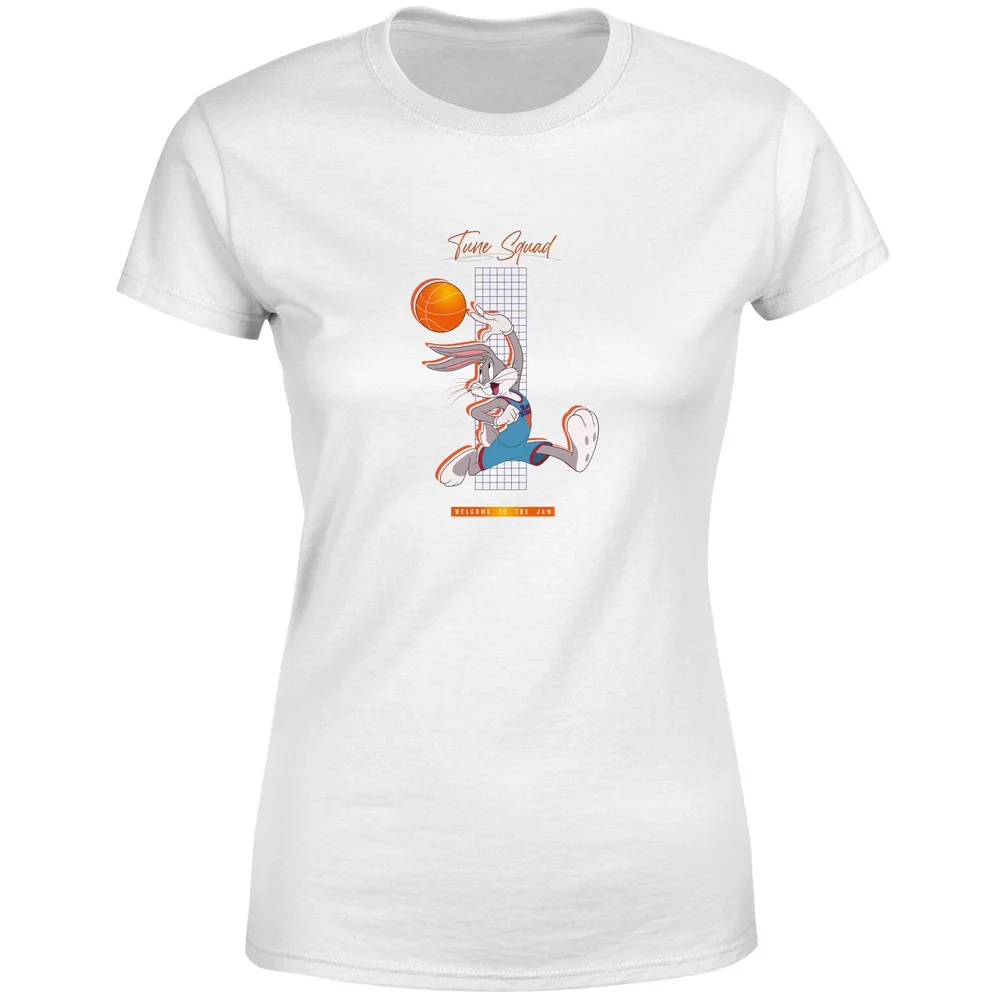 Space Jam Bugs Bunny Basketball Women's T-Shirt - White - XS Image 1