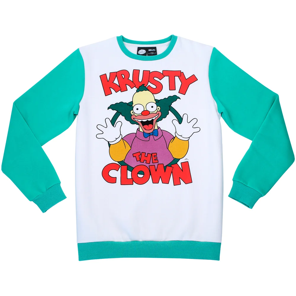 Cakeworthy x The Simpsons - Krusty The Clown Crewneck Sweatshirt - S Image 1
