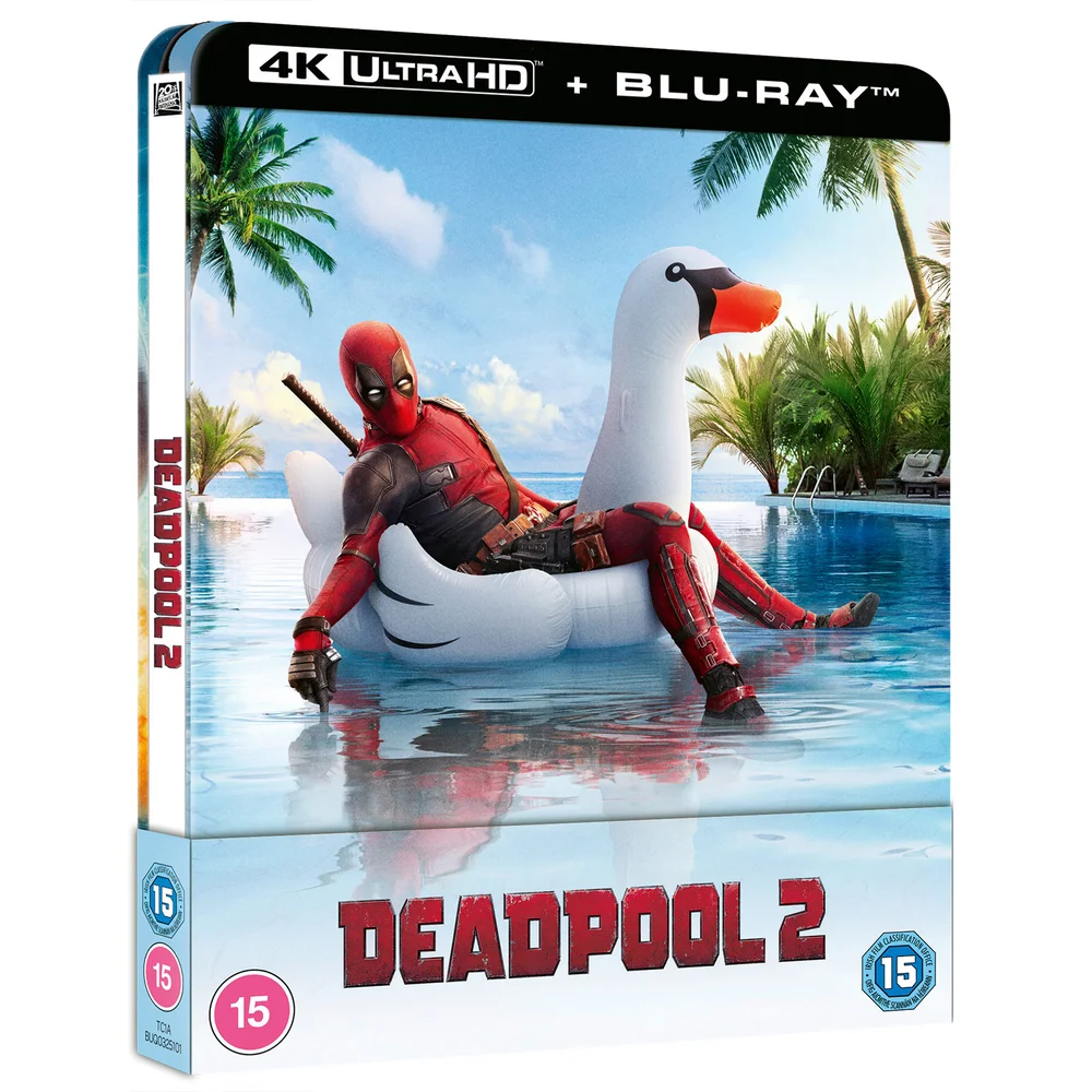 Marvel's Deadpool 2 - Zavvi Exclusive 4K Ultra HD Lenticular Steelbook (Includes Blu-ray) Image 1