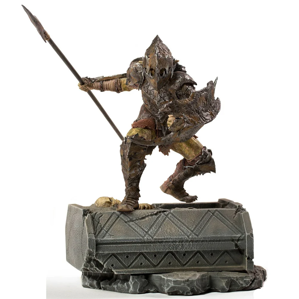 Iron Studios Lord of the Rings BDS Art Scale Statue 1/10 Armored Orc 20 cm Image 1