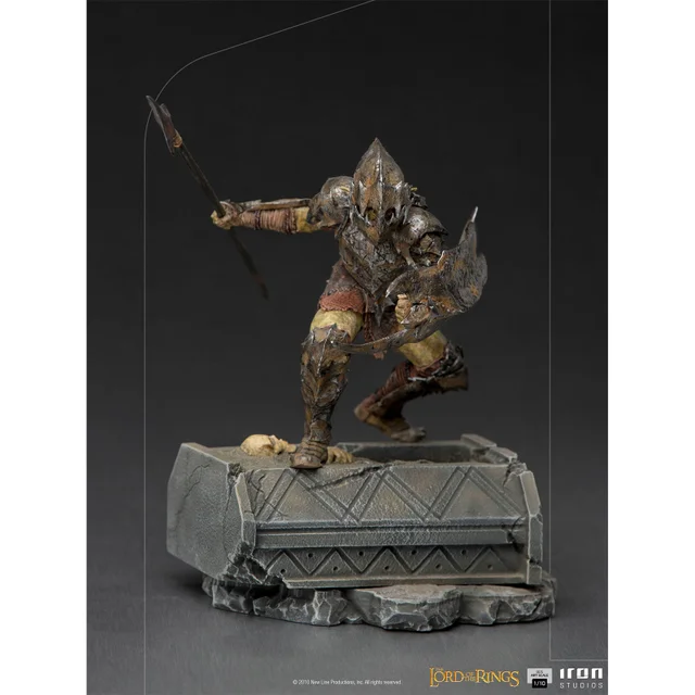 Iron Studios Lord of the Rings BDS Art Scale Statue 1/10 Armored Orc 20 cm