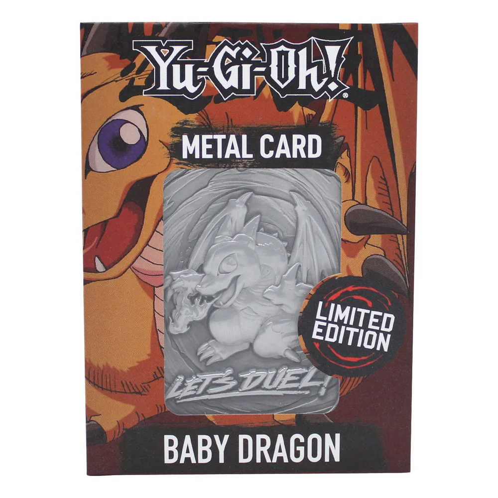 Fanattik Yu-Gi-Oh! Baby Dragon Collectible Ingot Image 1