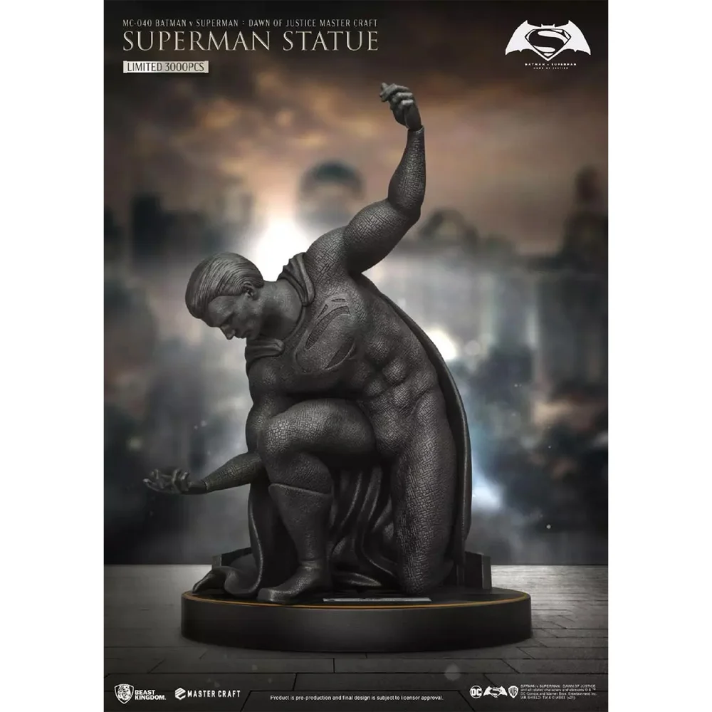 Beast Kingdom Batman V. Superman: Dawn of Justice Superman Master Craft Statue Image 1
