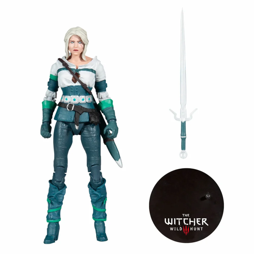 McFarlane The Witcher 3: Wild Hunt 7 Inch Action Figure - Ciri (Elder Blood) Image 1