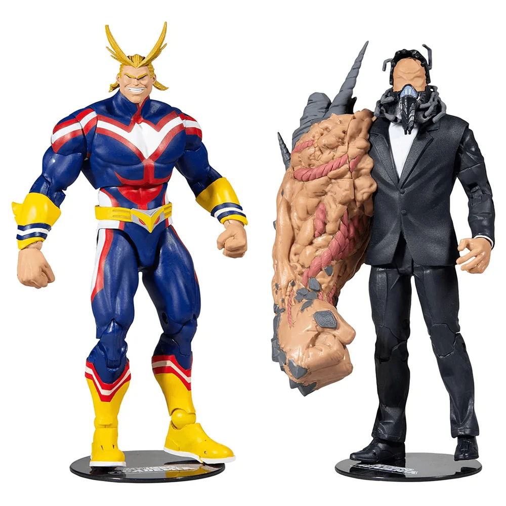 McFarlane My Hero Academia 7" Action Figure 2-Pack - All Might Vs. All For One Image 1