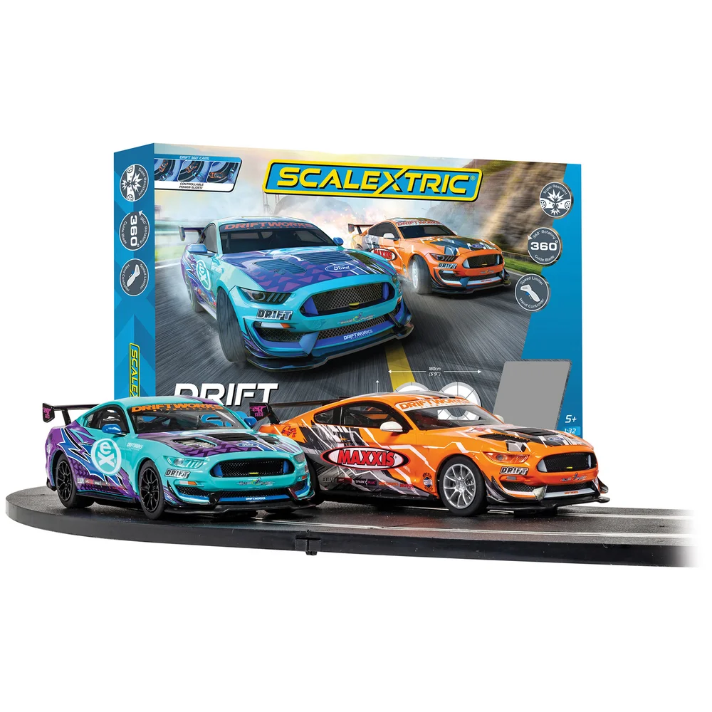 Scalextric Drift 360 Race Set (1:32 Scale) Image 1