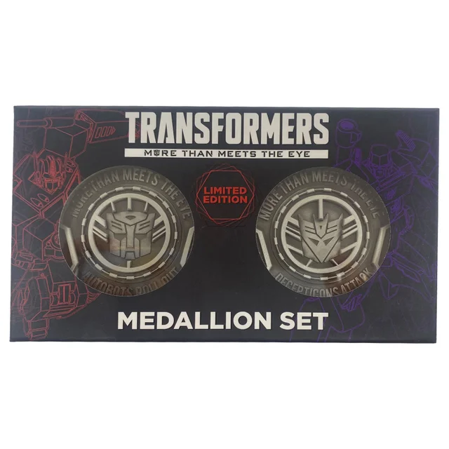 Fanattik Transformers Limited Edition Medallion Set