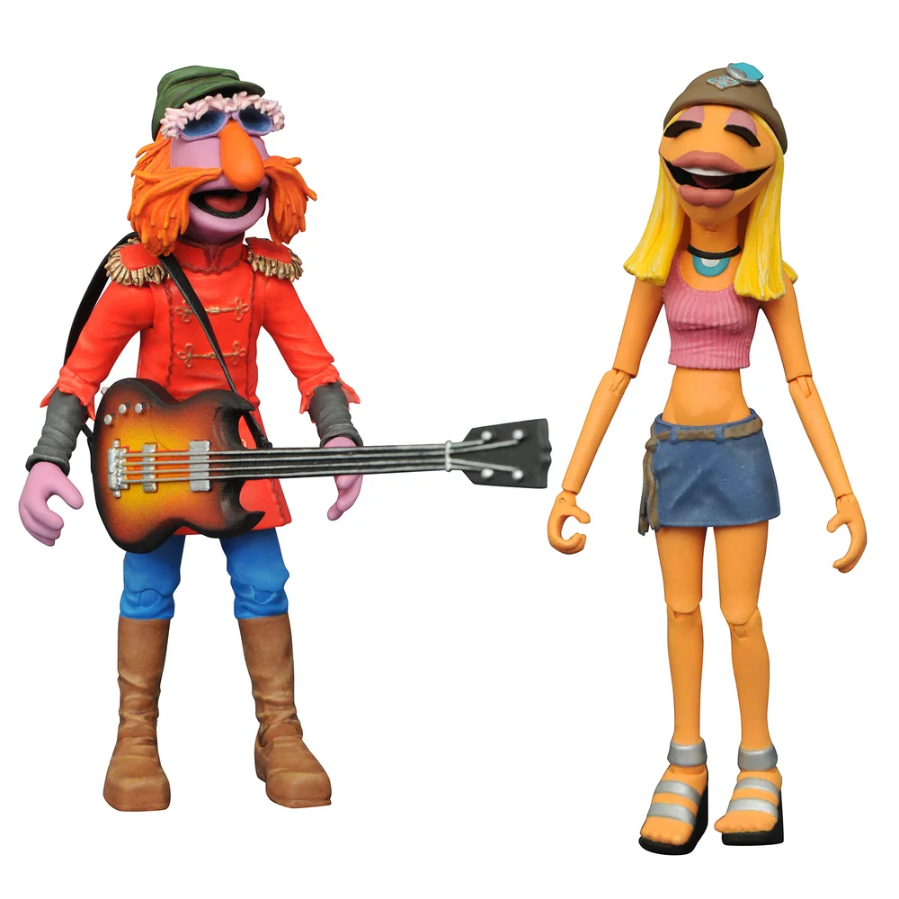 Diamond Select The Muppets Best Of Deluxe Action Figure - Floyd & Janice Image 1