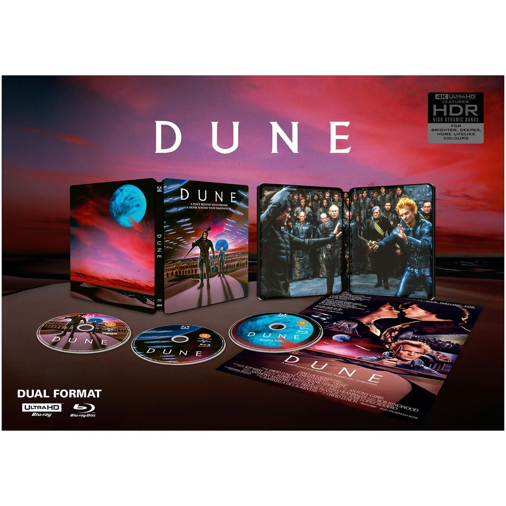 Dune - Zavvi Exclusive 4K Ultra HD Steelbook (Includes Blu-ray) Image 1