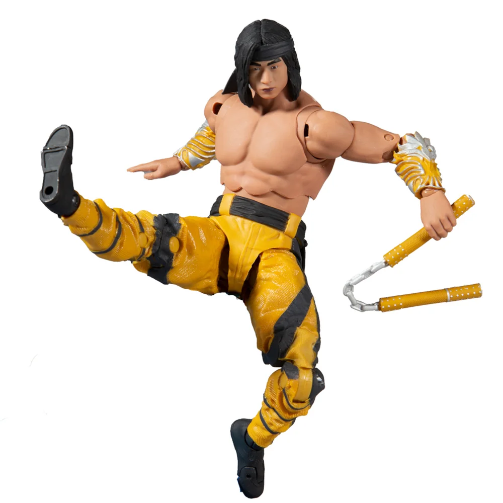 McFarlane Mortal Kombat 7 Inch Action Figure - Liu Kang (Fighting Abbot) Image 1