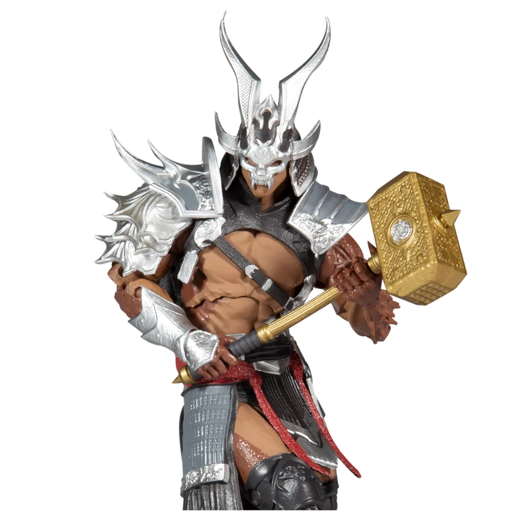 McFarlane Mortal Kombat 7 Inch Action Figure - Shao Kahn (Platinum Kahn) Image 1