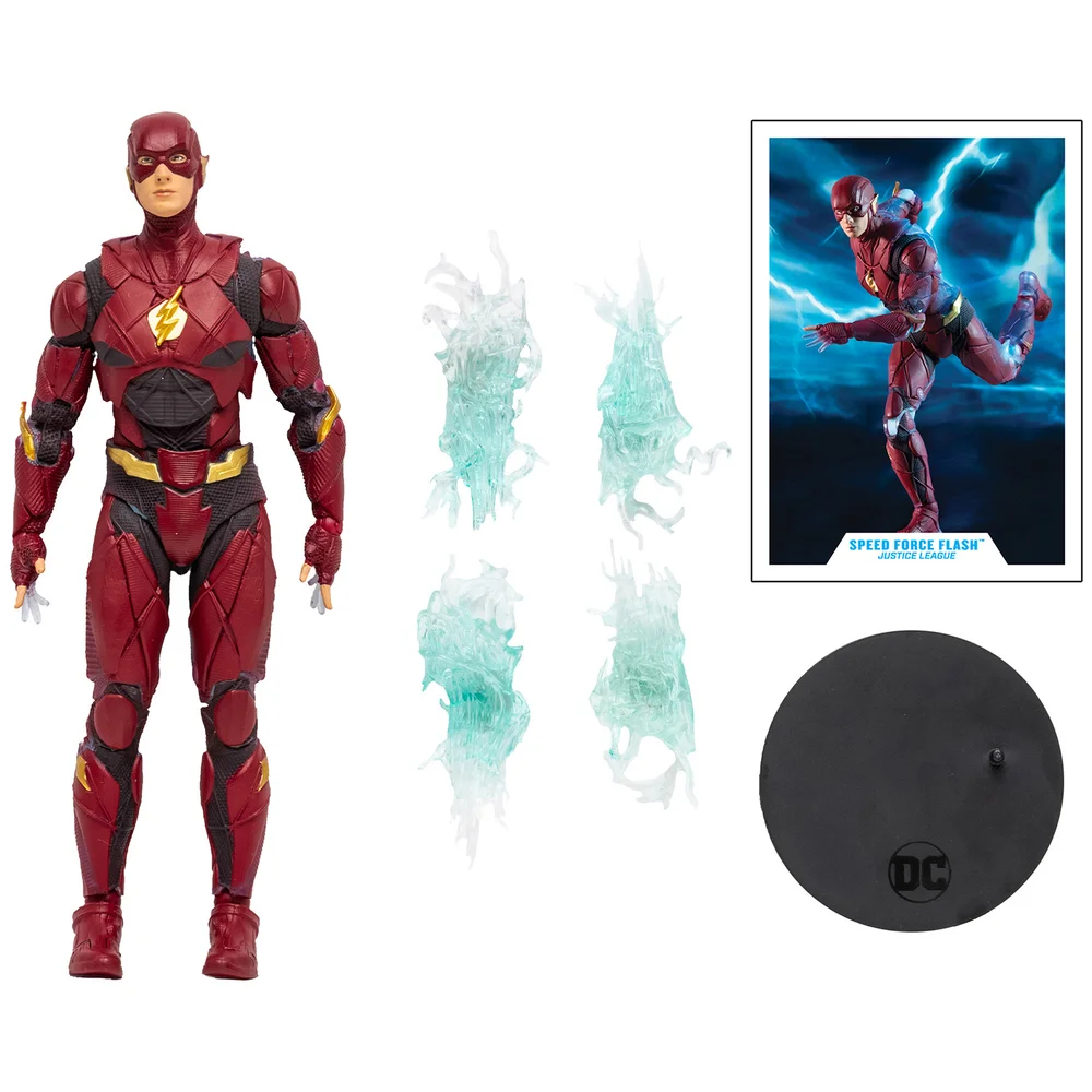 McFarlane DC Justice League Movie Speed Force Flash NYCC Edition Action Figure Image 1