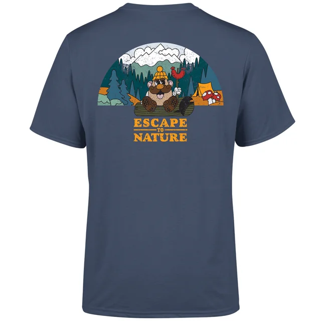 Mr. Potato Head Escape To Nature Men's T-Shirt - Navy