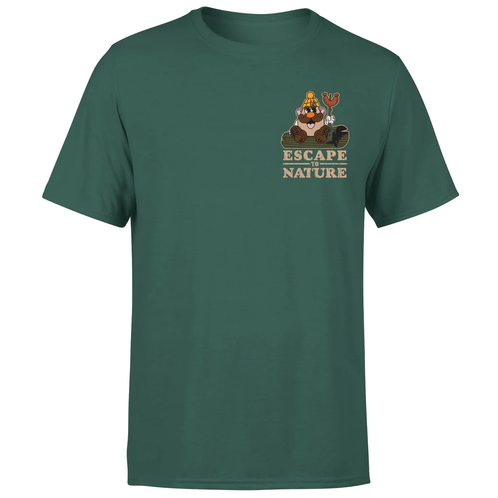 Mr. Potato Head Escape To Nature Men's T-Shirt - Green - S Image 1