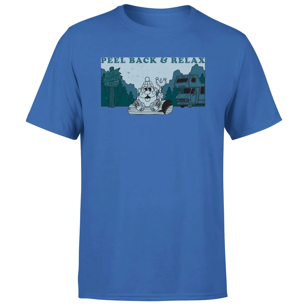 Mr. Potato Head Peel Back And Relax Men's T-Shirt - Blue - S Image 1