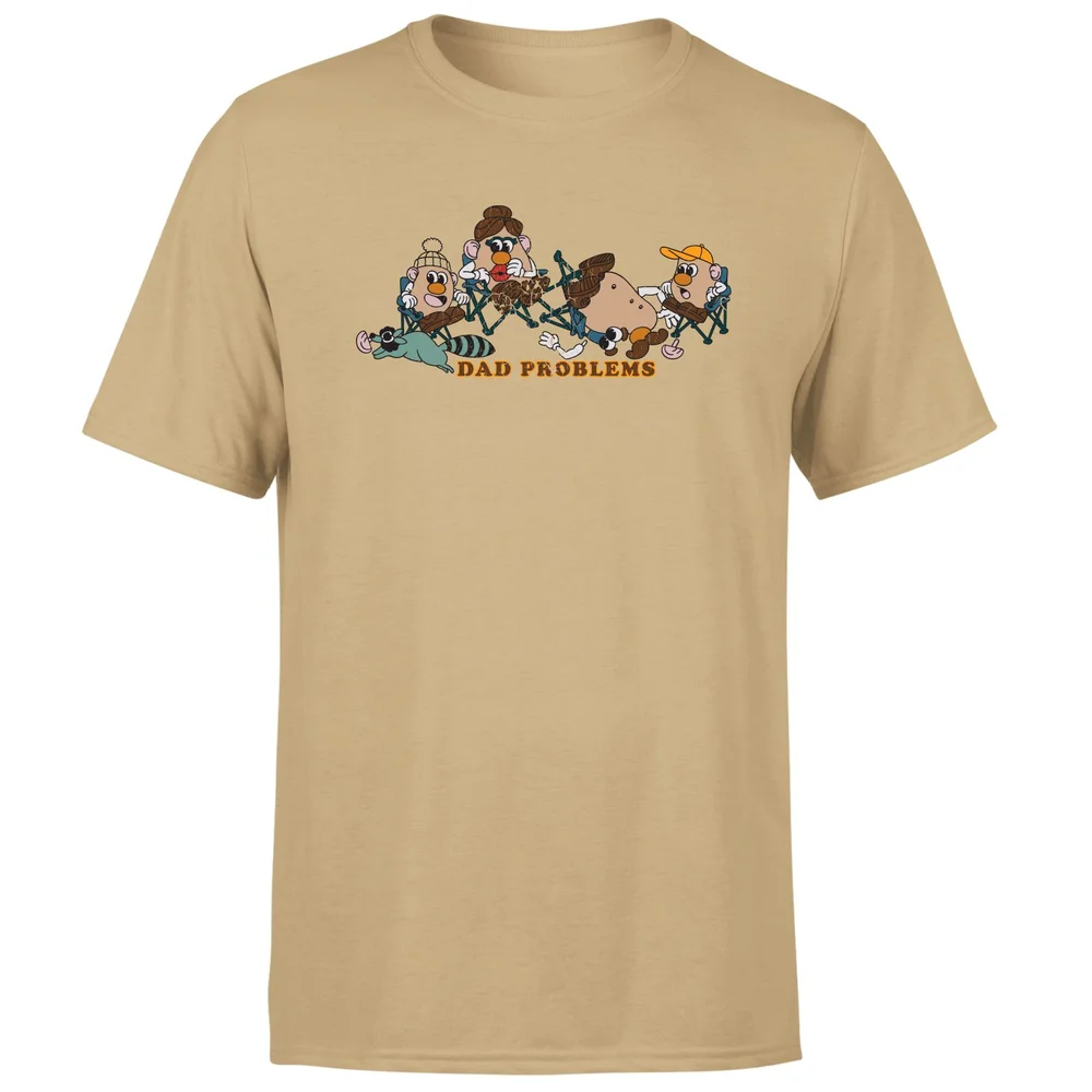 Mr. Potato Head Dad Problems Men's T-Shirt - Tan - L Image 1