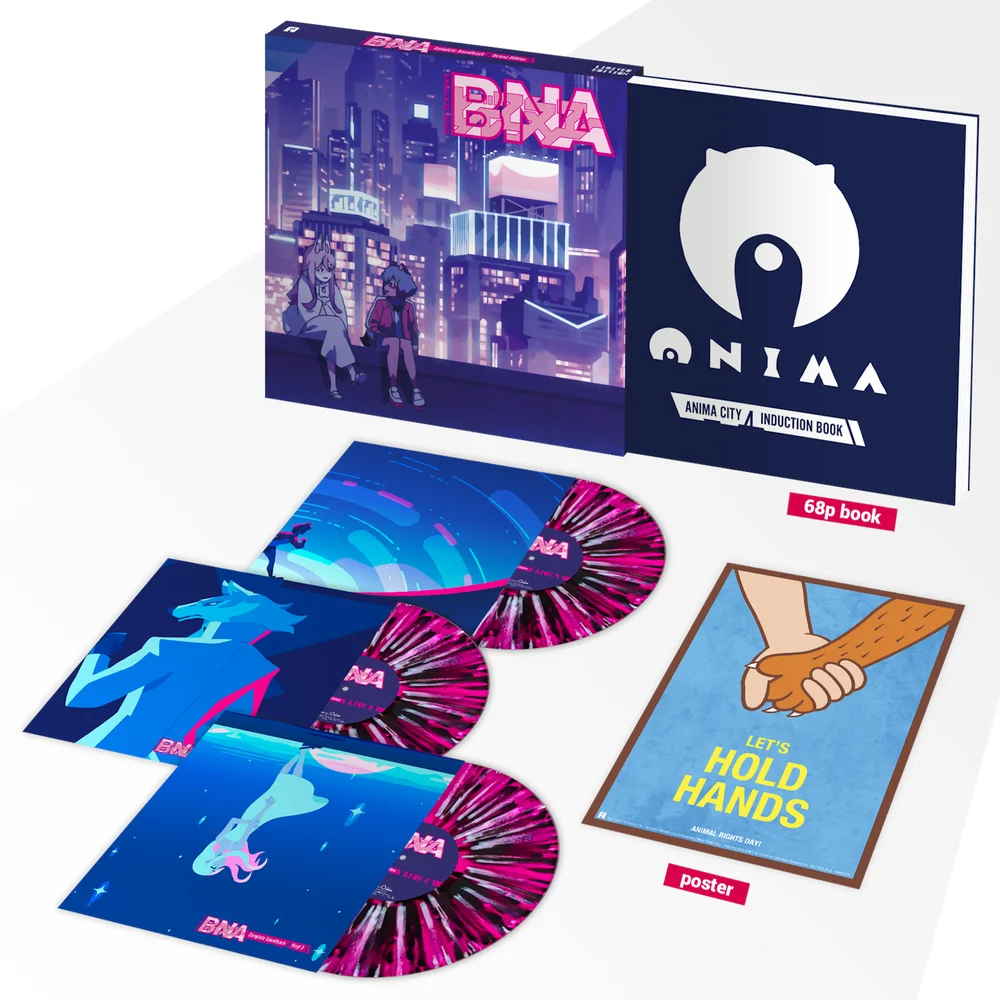 BNA: Brand New Animal Soundtrack - Zavvi Exclusive Deluxe Edition Vinyl 3LP Image 1