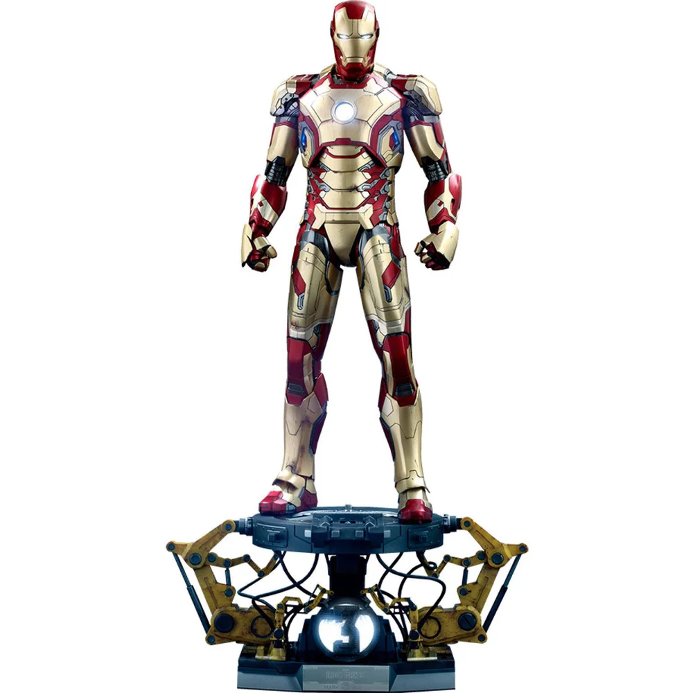 Hot Toys Iron Man 3 Action Figure 1/4 Iron Man Mark XLII Deluxe Version 49 cm Image 1