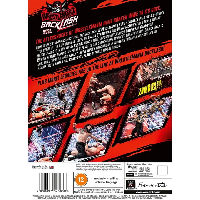 WWE: Wrestlemania Backlash 2021