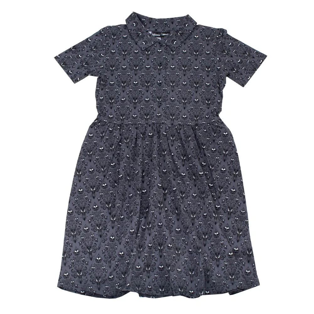 Cakeworthy Haunted Mansion Wallpaper BU Dress - S Image 1