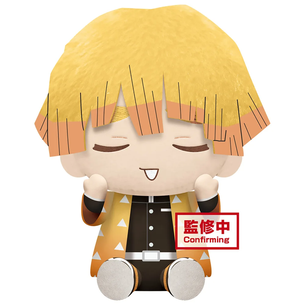 Banpresto Demon Slayer: Kimetsu no Yaiba Zenitsu Agatsuma Big Plush Series 20 cm Image 1