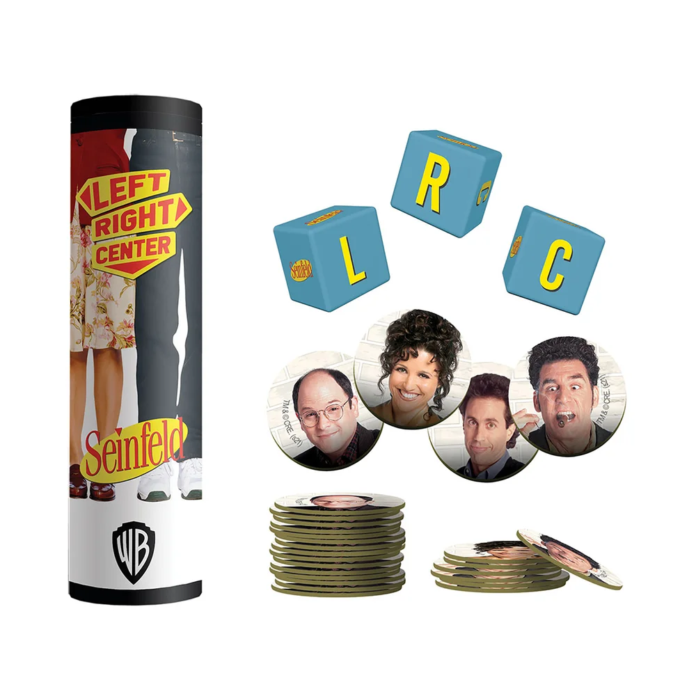 LEFT RIGHT CENTER: Seinfeld Dice Game Image 1