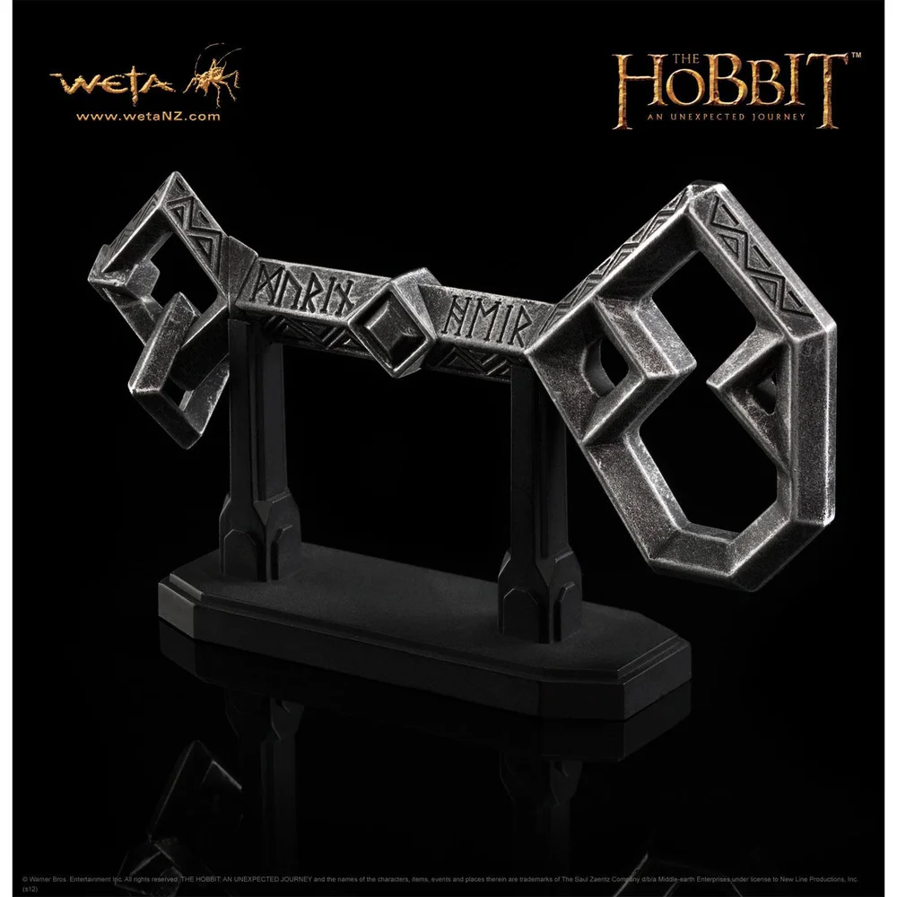 Weta Workshop The Hobbit Replica 1/1 Scale Key to Erebor 13cm Image 1