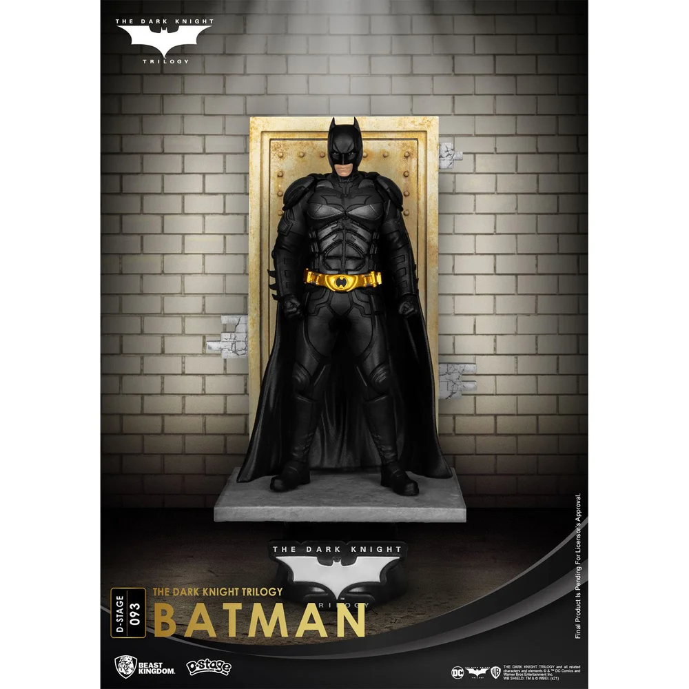 Beast Kingdom DC Comics D-Stage PVC Diorama The Dark Knight Trilogy Batman 16 cm Image 1