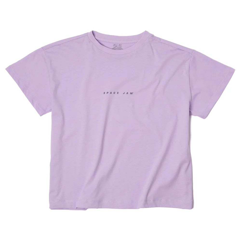 Space Jam Women's Cropped T-Shirt - Lilac - XS - Lilac Image 1