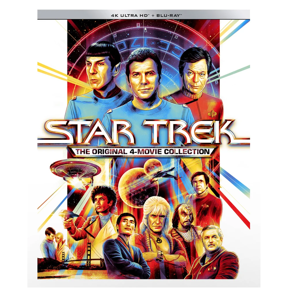 Star Trek: The Original 4-Movie 4K Ultra HD Collection (Includes Blu-ray) Image 1