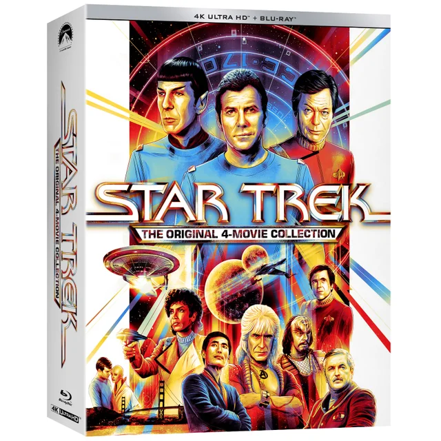 Star Trek: The Original 4-Movie 4K Ultra HD Collection (Includes Blu-ray)