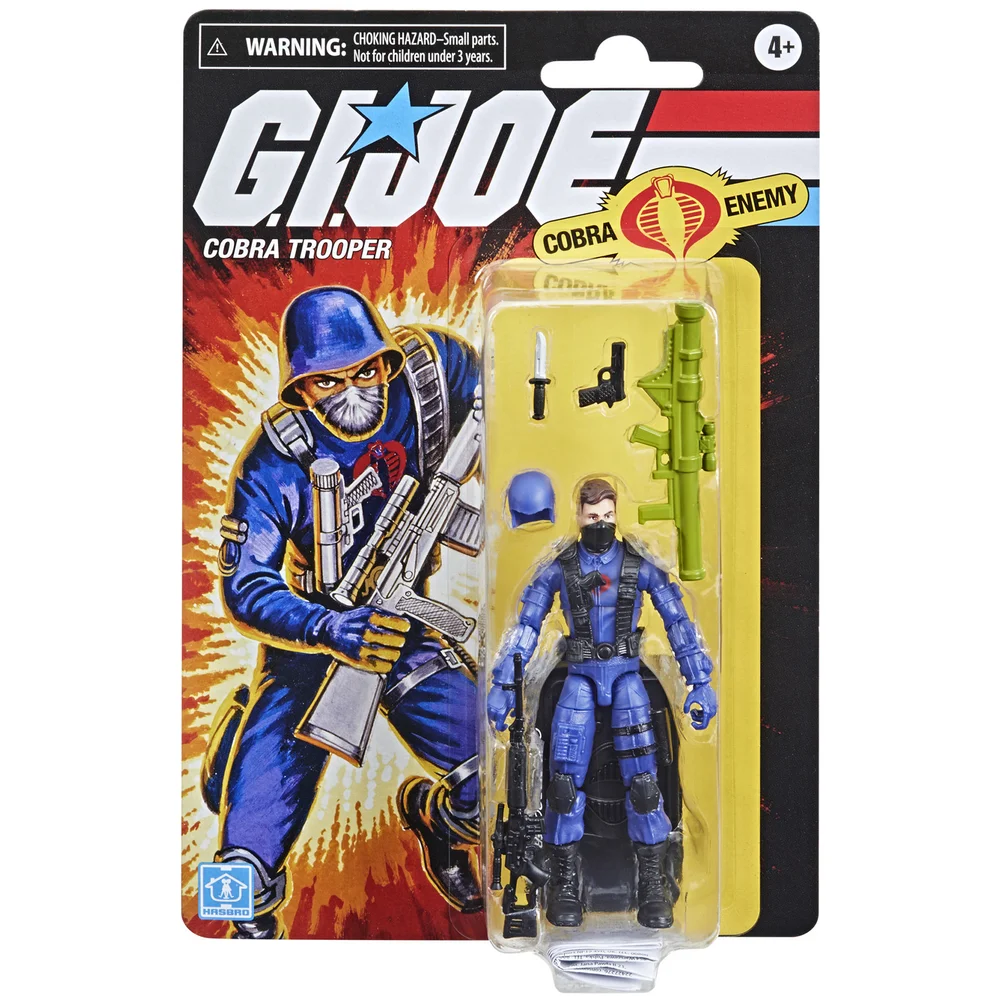 Hasbro G.I. Joe Retro Collection Cobra Trooper Action Figure Image 1