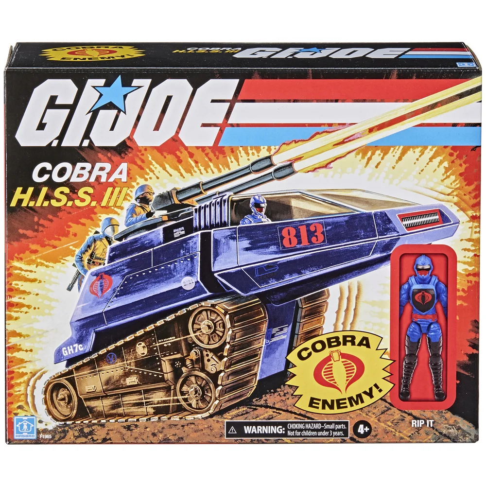Hasbro G.I. Joe Retro Collection Cobra H.I.S.S. III Action Figure Image 1