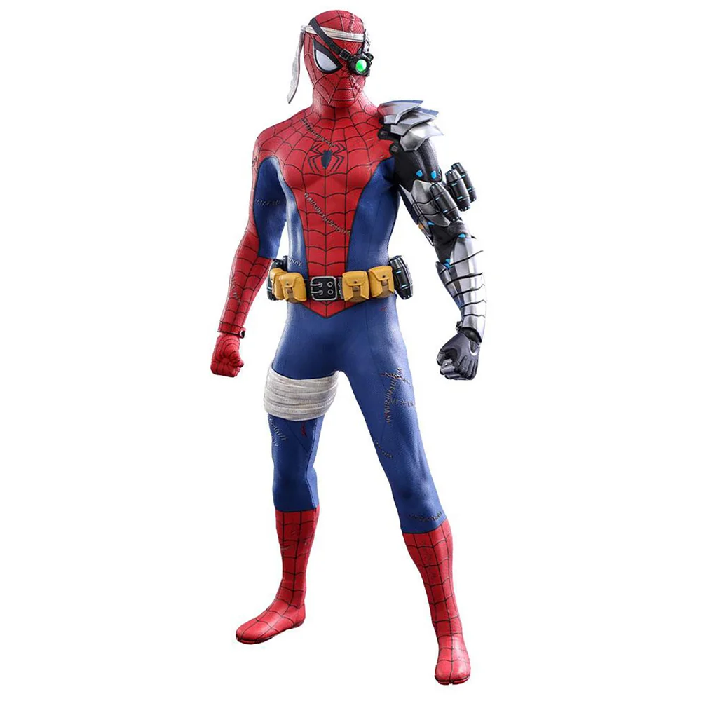 Hot Toys Spider-Man Videogame Masterpiece Action Figure 1/6 Cyborg Spider-Man Suit 2021 Toy Fair Exclusive Image 1